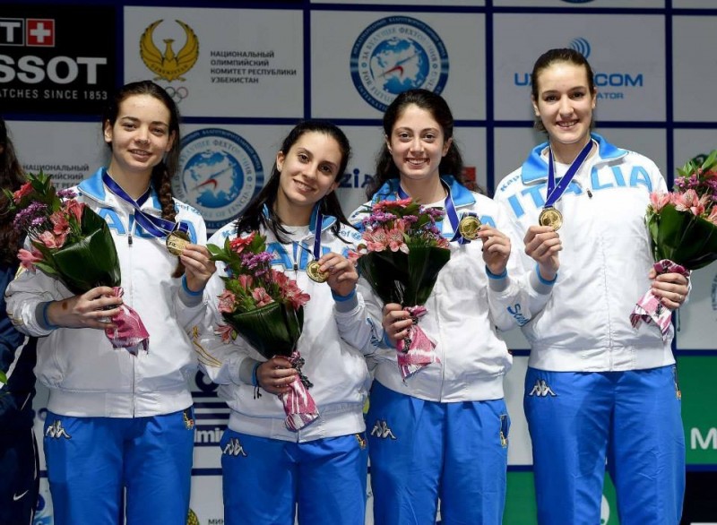 Squadra Fioretto Tashkent 2015