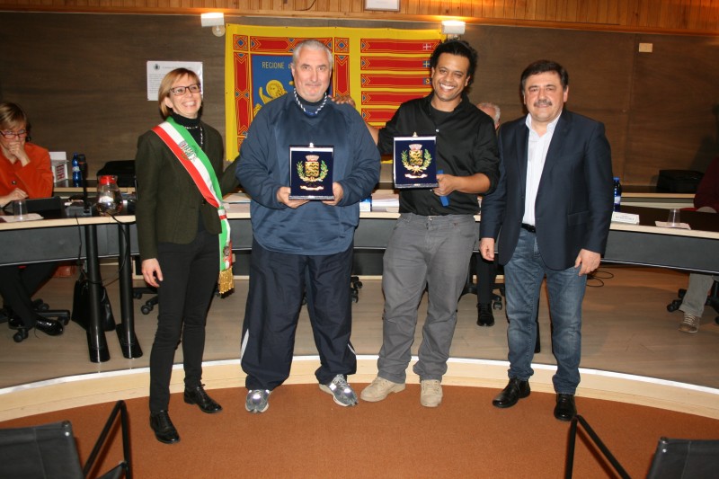Sari Ennio e Ashlock Jimmy benemerenze 2015